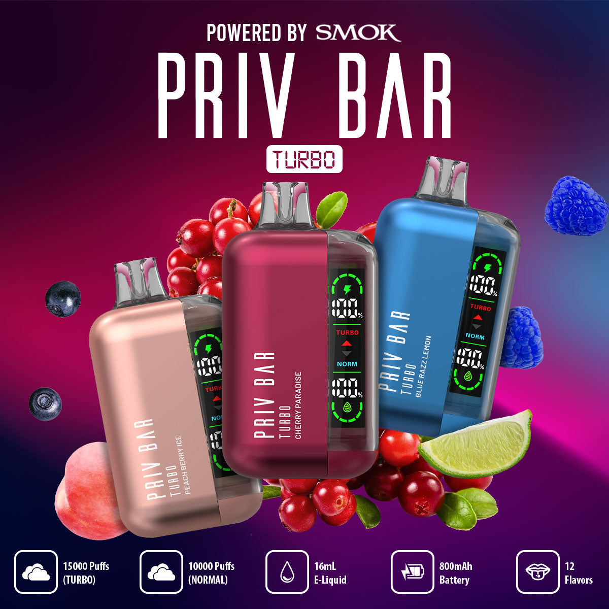 Priv Bar Turbo 15000 Puff